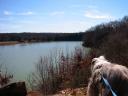 Bode at Crooked Creek Reservoir overlook