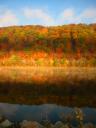 Reflection on river