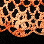 detail of doily border