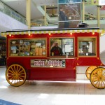 Popcorn wagon in Grand Avenue Mall