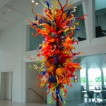 Dale Chihuly sculpture