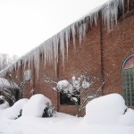 huge icicles